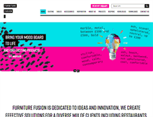 Tablet Screenshot of furniturefusion.co.uk